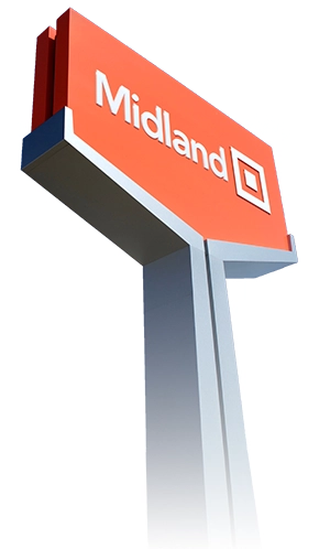 Midland sign